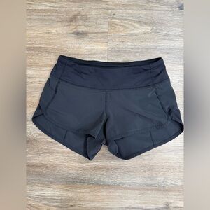 lululemon athletica Black Athletic Shorts